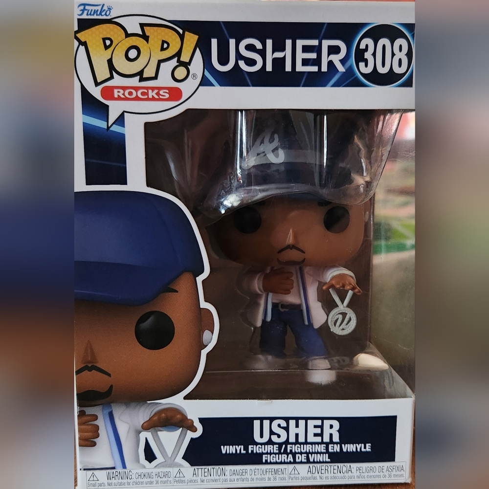 Funko POP Rocks! Usher: Usher (Yeah)  #308 New In Box